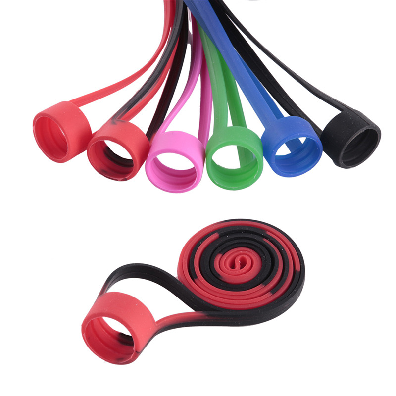

Colorful Lanyard clips necklace case string neck rope chain strap with silicone ring for disposable vape pen e cig pod kit DHL