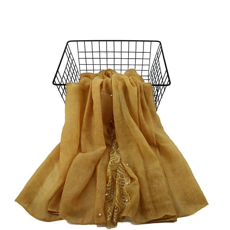 

Scarves Lace Woman Long Scarf Lady Headwraps Thin Beach Shawls For Female Foulard