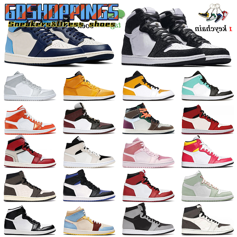 

Authentic 1 1s Basketball Shoes Jumpman Jorden High OG Mens Womens Sneakers Obsidian Twist Chicago Grey Camo Court Purple White Dark Mocha, A8 university blue 36-46.jpg