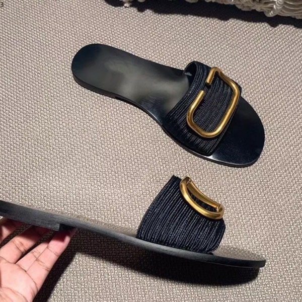 

fashion women's casual sandals summer Leather beach shoes female Peep Toe slippers Large size L6566