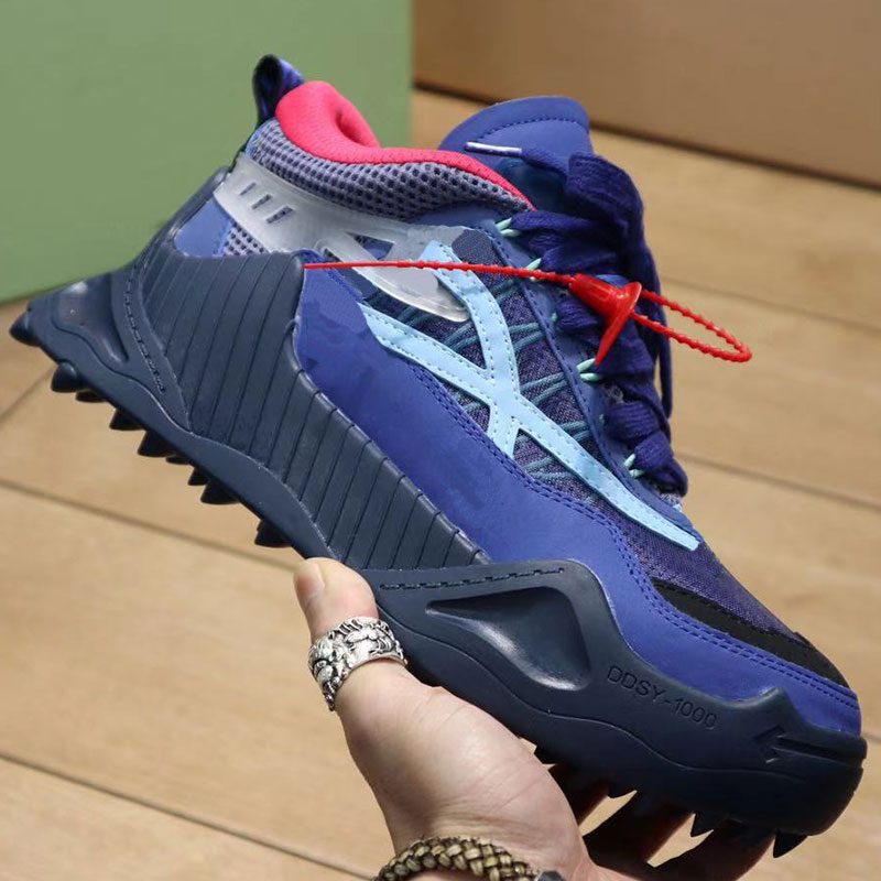 

21SS white designer sneakers DDSY-1000 arrow walking shoe ODSY-1000 sports shoes mens womens fashion non-slip sole size 35-45 with original box, Black