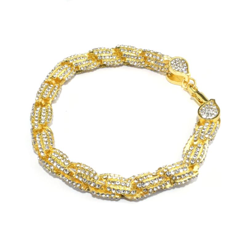 

Link, Chain Selling Alloy Bracelet Necklace In Europe And America Twist Rope Hip Hop