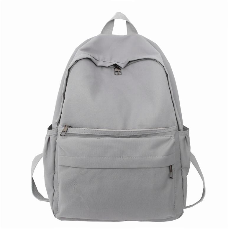 

Backpack Mochilas Mujer 2021 Gray Canvas School Bags Women Back Pack Damen Rucksack Borsa Fashion Backpacks Zaini Plecaki Rugtas Dames, Beige