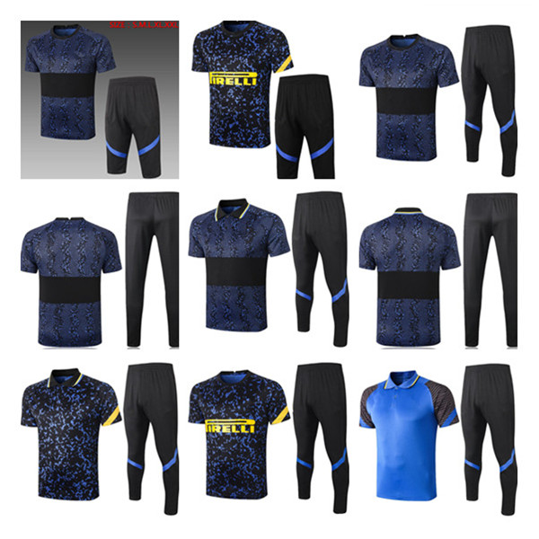 

2021Polo shirt ERIKSEN LAUTARO HAKIMI jacket LUKAKU Soccer training suit BARELLA survetement Football Tracksuit Jogging chandal, Black