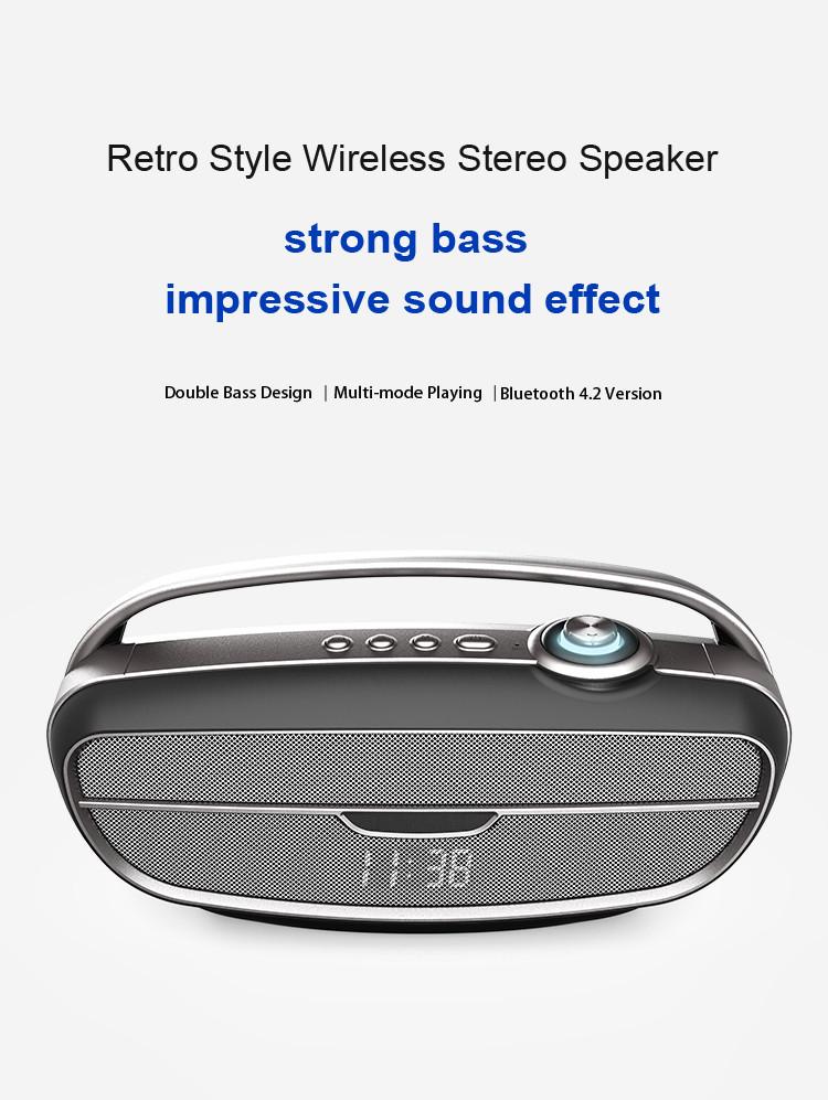 

Outdoor Speakers Bluetooth Speaker With Hi-Res 20W Audio, Extended Bass And Treble, Wireless HiFi Portable
