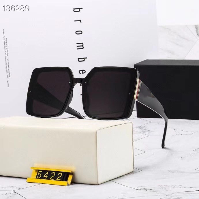 

glass lens metal hinge fashion men women plank frame optical transparent lens sunglasses vintage sun glasses, Black