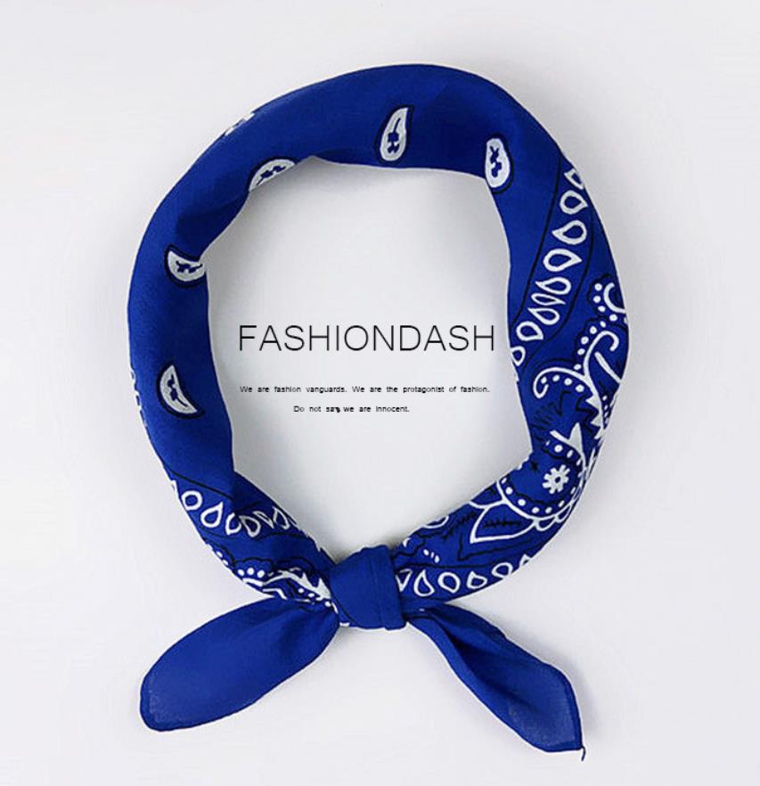 

Scarves Unisex Cotton Blend Hip Hop Bandana Headwear Hair Band Scarf Neck Wrist Wrap Magic Head Square 55-55cm