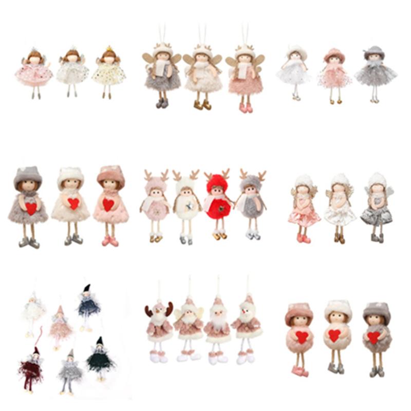 

Christmas Decorations 2021 Angel Elf Doll Merry For Home Ornament Xmas Happy Year 2022 Noel Navidad Gift Garland