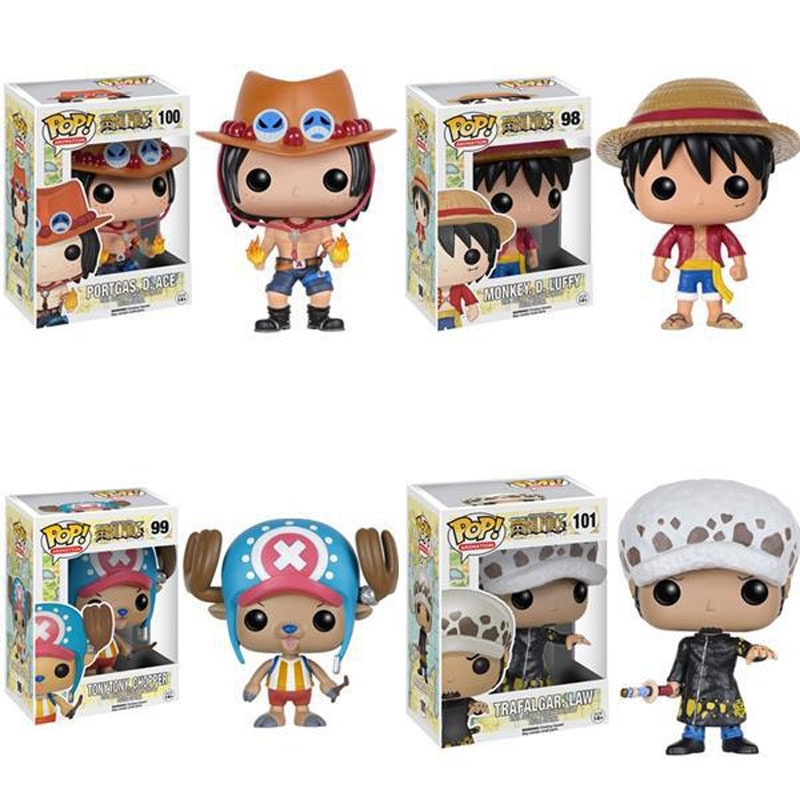 

Funko pop around Anime: Pirate Luffy, Joba, esmolo, big head doll model