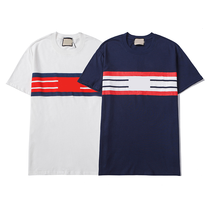 

Fashion Casual T Shirt Men Streetwear Luxury Designer Tees For Mens Tee Shirts Letter Embroidery Tops Short Sleeved Tshirts, White;black