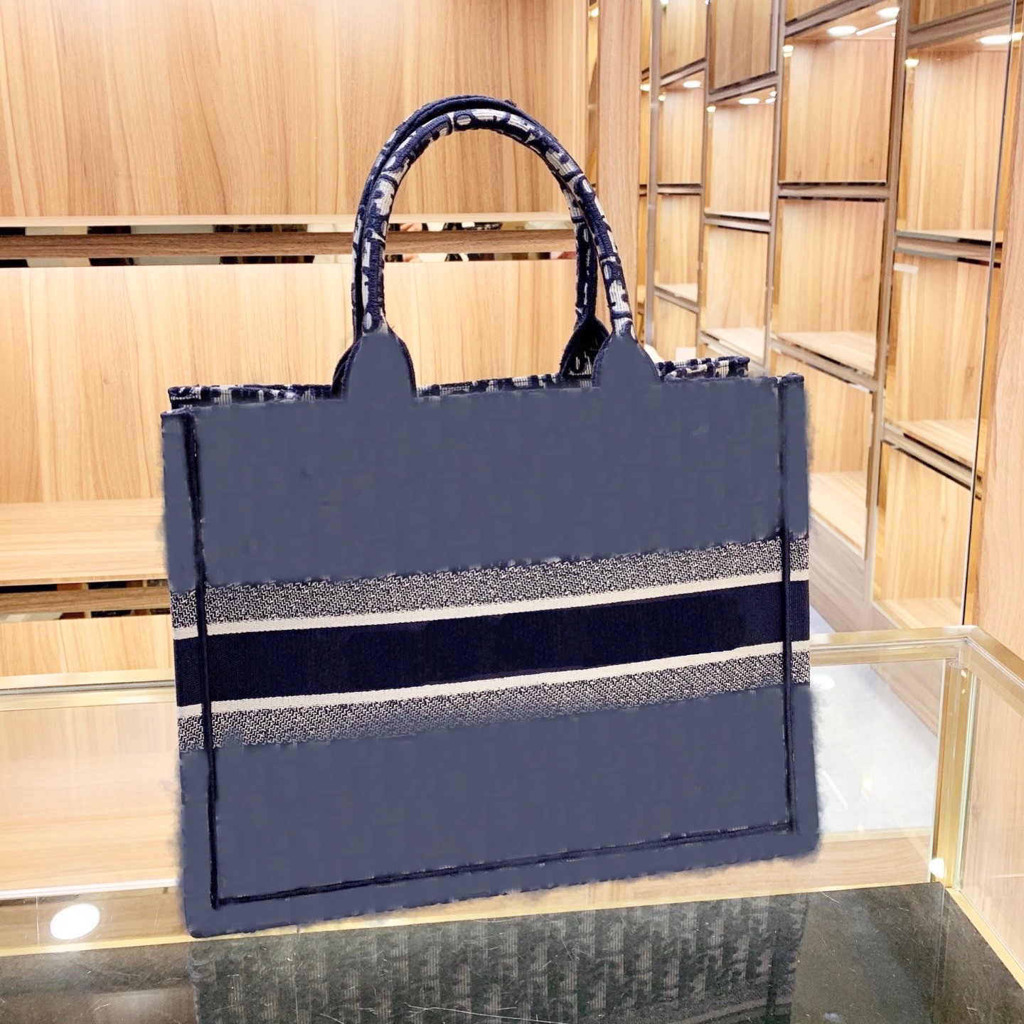 

Designer Handbags For Women Fashion Brand Luxury Shoulder Bags Famous Book Totes large capacity, Blue 36.5