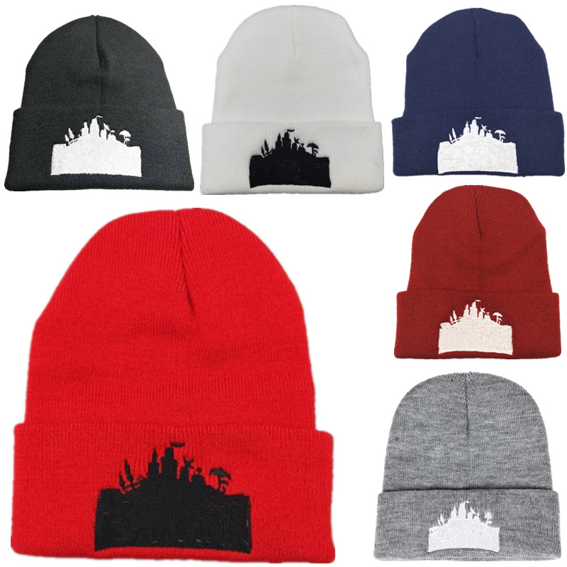 

Game Designer Knitted Hats Unisex Beanie Winter Warm Skull Cap Fedora Anime Games Crochet Hat Sports Knit Caps Hip Hop Beanies 6 Colors, 6 colors to choose;remark clear