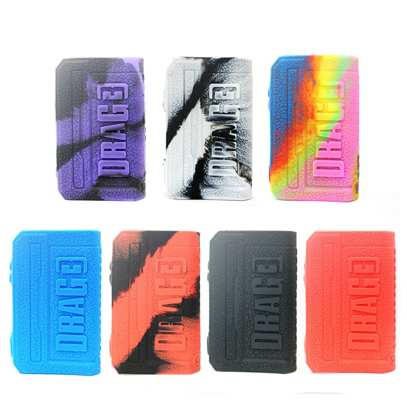

Protective Silicon Case For VOOPOO DRAG 3 177W Kit DRAG3 Box Mod Cover Skin