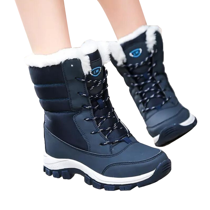 

Women Boots Snow Winter Black Red Womens Boot Shoe Keep Warm Christmas Trainers Sports Sneakers Size 35-42 10, 1 35-42