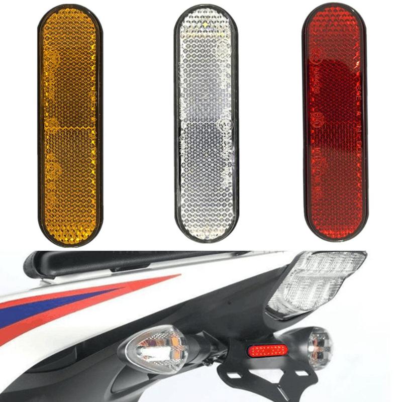 

Car Headlights Reflector Tail Brake Turn Signal Waterproof Light Lamp ATV LED Reflectors Truck 24 Rectangle Motorcycle