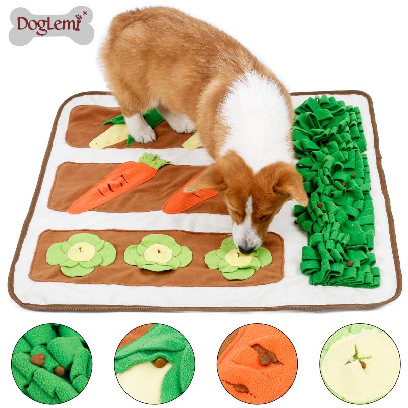

Nosework Farm Design Dog Snuffle Mats IQ And Snuffling Traiing Pet Puzzle Toy Slow Eatting Training Product Kennels & Pens