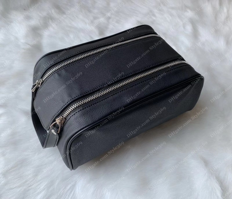 

Men Travelling Toilet Bag Designer Women Wash Large Capacity Cosmetic Bags Makeup Toiletry Pouch Make up Case Double Zip Style369