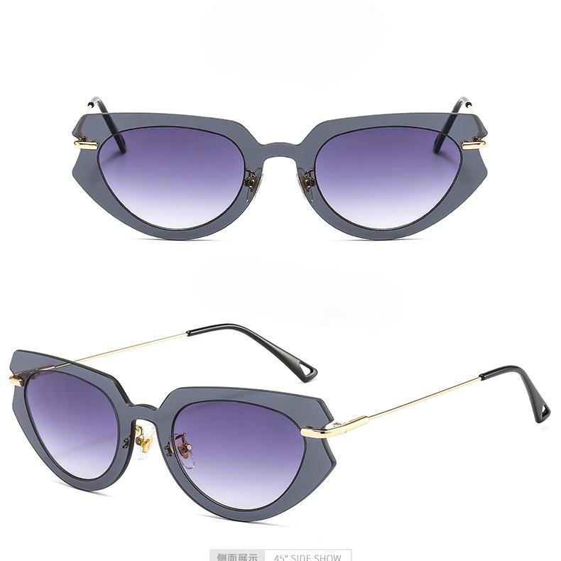

Sunglasses Metal Color Film Set Men's And Women's Modern Trend D Home Show Personalized