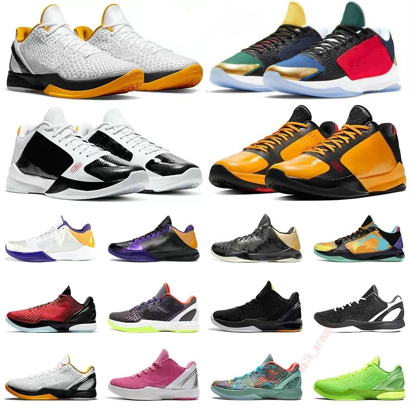 

Top Quality Mamba Zoom 5 6 Protro Basketball Shoes Men All-Star Mambacita Chaos Alternate Bruce Lee Dark Rings What If Lakers Big Stage mens trainers Sports Sneakers, Packing;not sold separately
