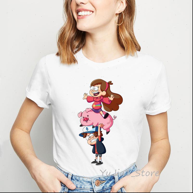 

pink women t shirt pig cartoon print clothes funny shirts femme summer white camiseta mujer streetwear