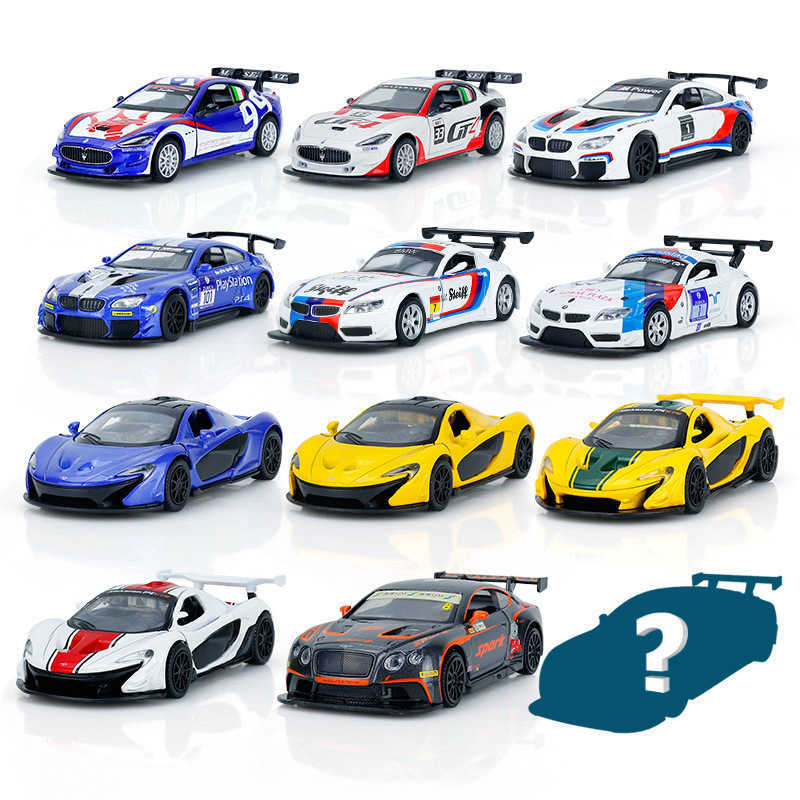 

Cars CAIPO blind box alloy GT racing car model metal 1:43 Matchbox Car Toy sports 2 door opening