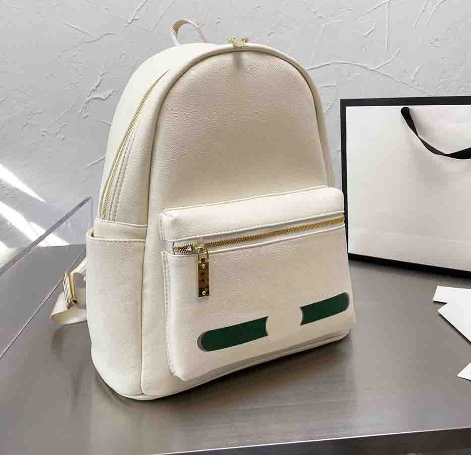 

Designers Luxurys Backpack Fashion Unisex Double Shoulder Bag Lady Classical Pattern Backpacks High Quality Men School Bags, Black