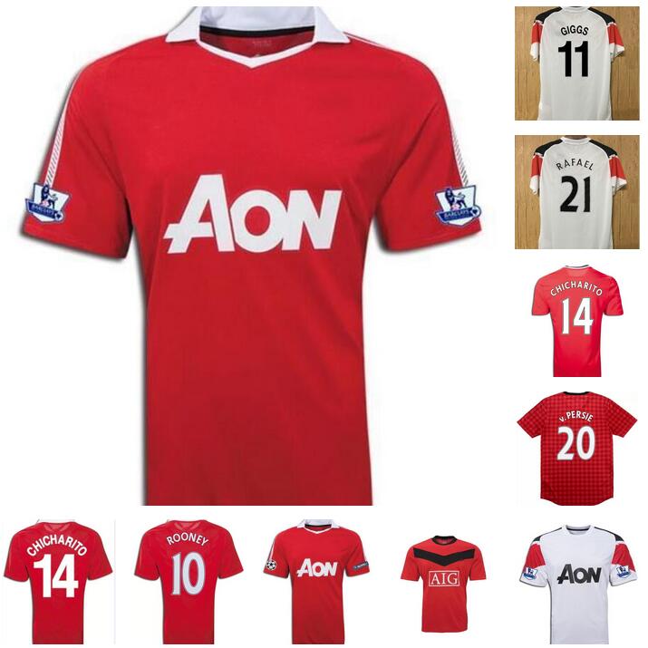 

RETRO 2009 2010 2011 2012 2013 Vintage soccer jerseys MAN 09 10 11 12 13 UTD CHICHARITO MAN BERBATOV NANI POGBA ANDERSON RONALDO ROONEY GIGGS FOOTBALL SHIRT