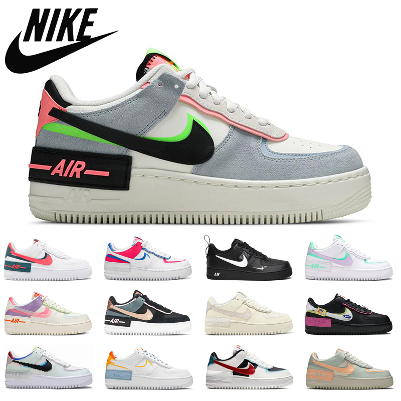 

nike air force airforce forces 1 af1 shadow mens womens running shoes Coconut Milk Pistachio Frost triple black white pale ivory men women trainers sports sneakers, Color#9
