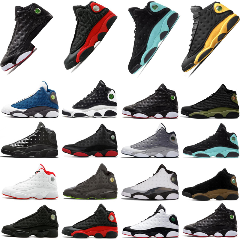 

Jumpman 13 Mens 13s Basketball Shoes Reverse Bred Court Purple Hyper Royal Flint Lucky Green Starfish Gold Glitter Women Sneakers 36-47, 27