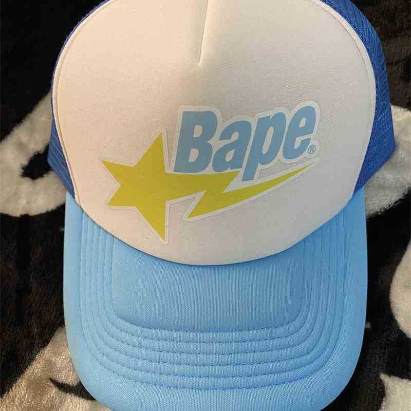 

Bapesta baseball truck cap 3, Blue;gray