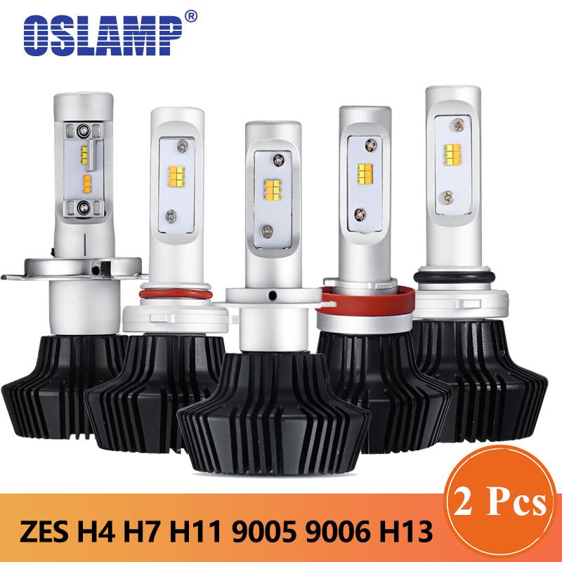 

Car Headlights Oslamp 50W 4000LM 3000K 6500K LED H4 H7 9005 9006 H13 White Yellow Front Bulbs Auto Headlamp Lighting