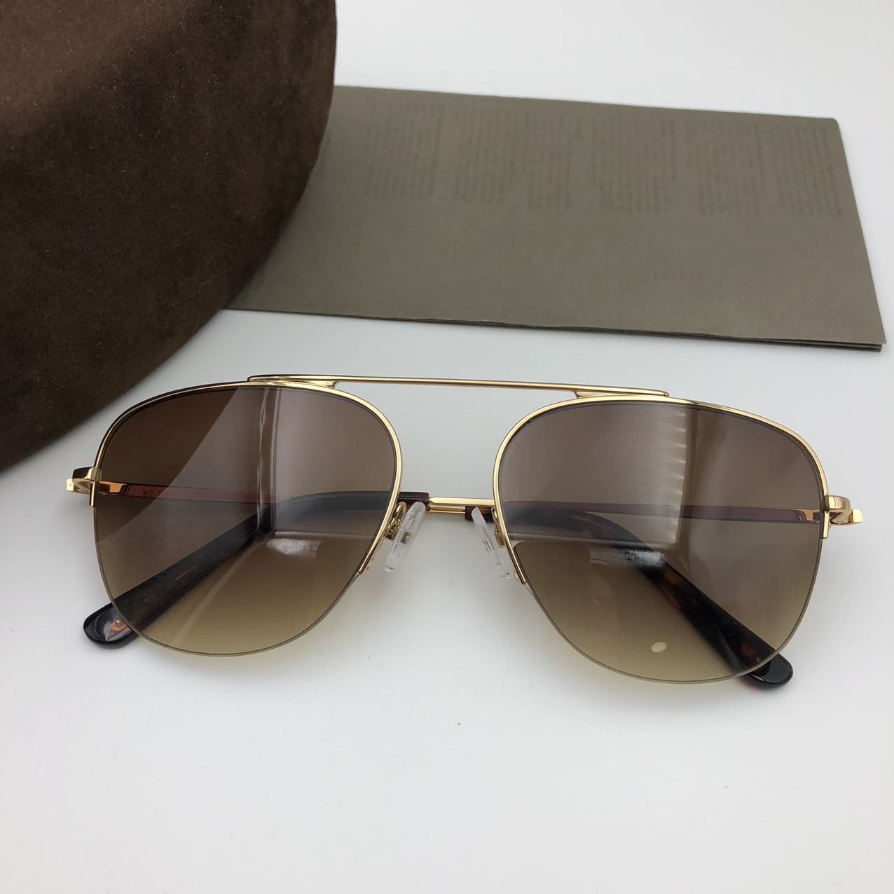 

TOM 667 Top Original high quality Designer Sunglasses for men famous fashionable Classic retro luxury brand eyeglass Fashion design women Square frame glasses