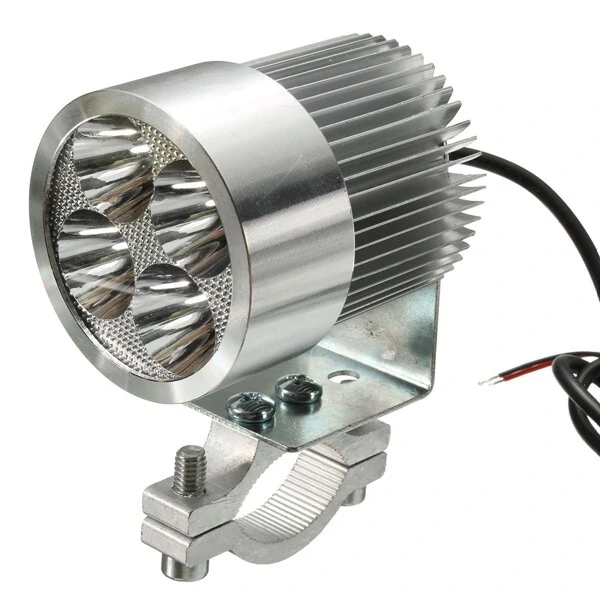 

12V 12W 6000K LED Daylight Headlamp Spot Light For Motorcycle Scooter Car Truck Van