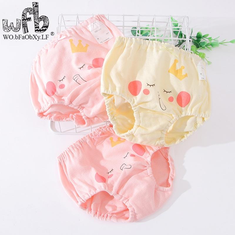 

Retail 2-12 Years Underwear For Girls Kids Children Baby 3 Pieces Per Pack Panties, Camo