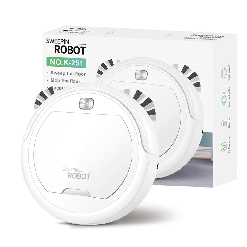 

Vacuum Cleaners Smart Robot Cleaner Multifunctional 3 In 1 Auto Rechargeable Floor Sweeping Dry Wet Machine