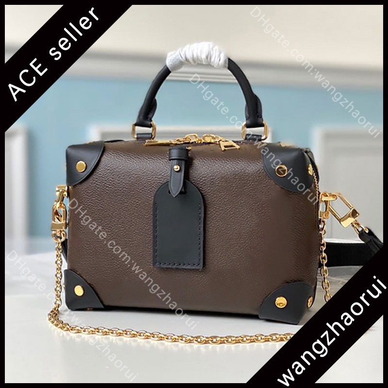 

Top quality women cross body bags genuine leather single shoulder bag fashion canvas handbags female wallet with box B071