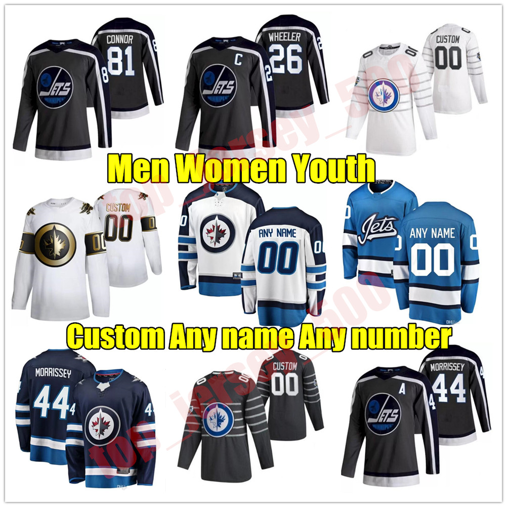 

Winnipeg Jets 2021 Reverse Retro Hockey Jerseys 88 Nathan Beaulieu Dylan DeMelo Paul Stastny Jack Roslovic Dmitry Kulikov Gray Custom, As shown in illustration