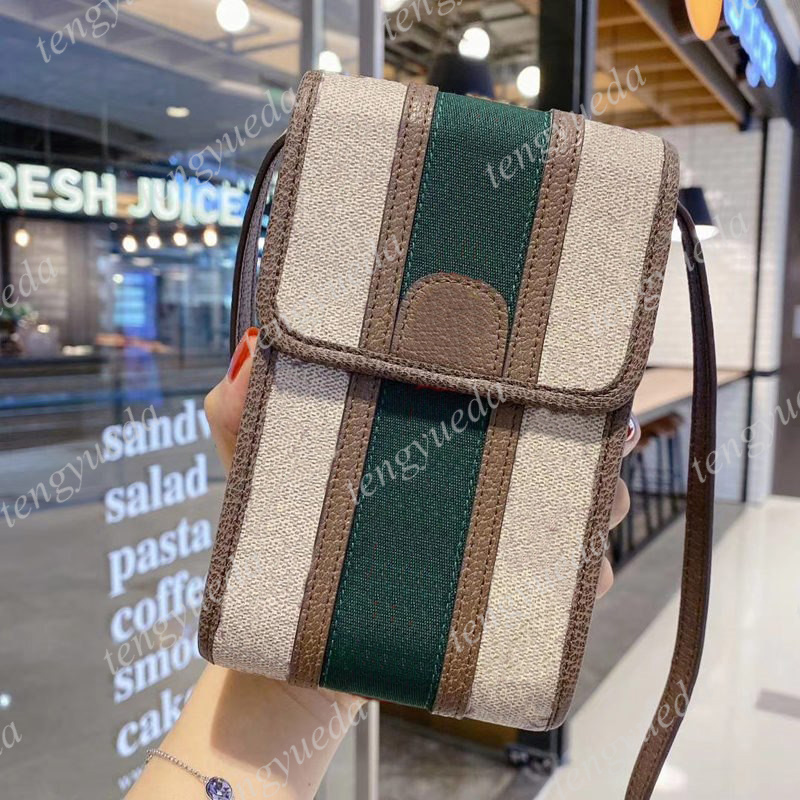 

Designer Fashion Wallet Phone Pouches for iphone 11 12 13 pro max Xsmax with Samsung Note20 Note10 S21 S20 S10 High Quality Leather 6.7inch mini Shoulder Bag Handbags