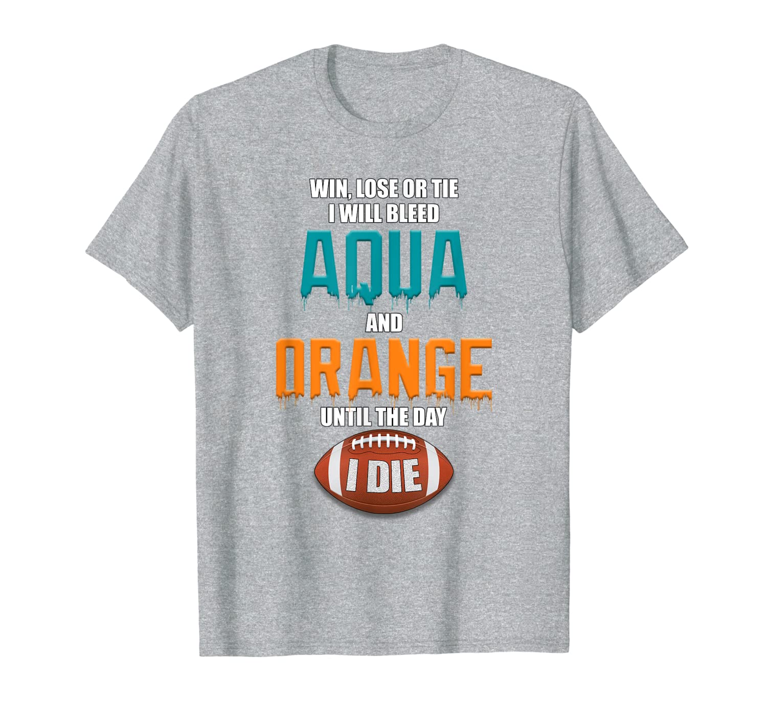 

Gulf Shores Apparel: Miami Football Shirt: Limited Ed T-Shirt, White;black