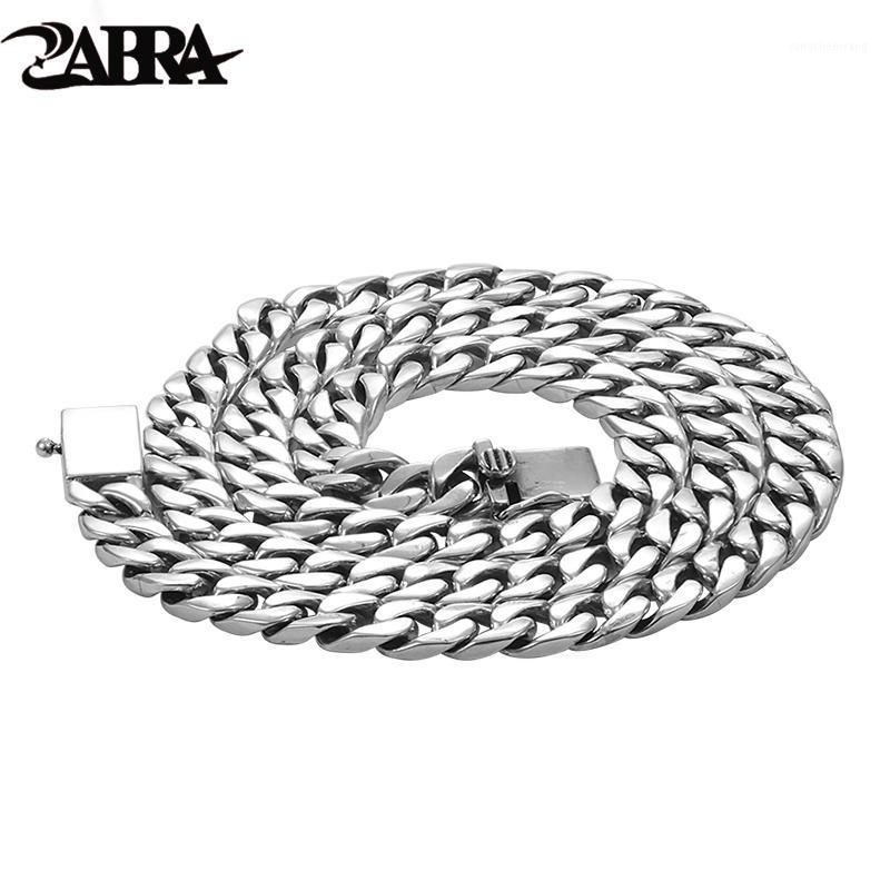 

Luxury Solid 925 Sterling Silver Link Necklace For Men Chain 3mm Thickness Heavy Hip Hop Rock Punk Biker Man Jewelry Chains
