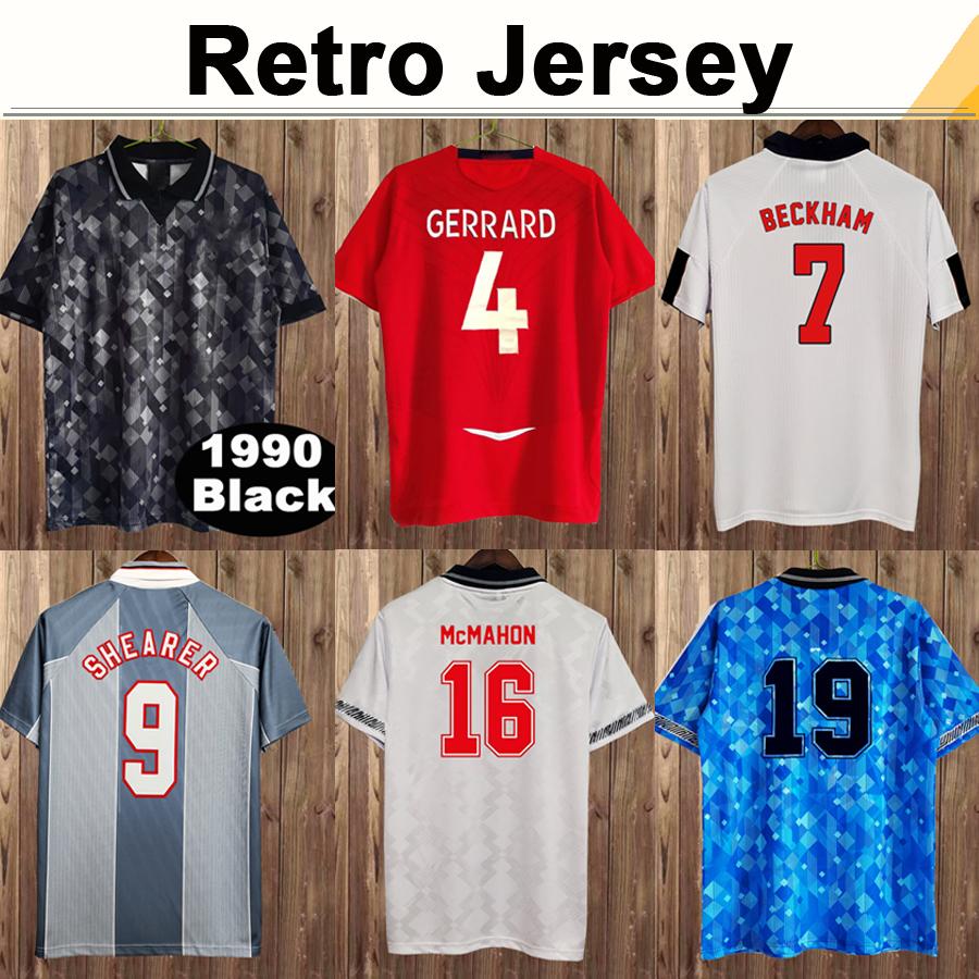 

1998 KEEGAN Mens Retro Soccer Jerseys BECKHAM SCHOLES SHEARER SHERINGHAM GASCOIGNE Home Away 3rd Football Shirt Short Sleeve Uniforms, Fg2480 1998 home