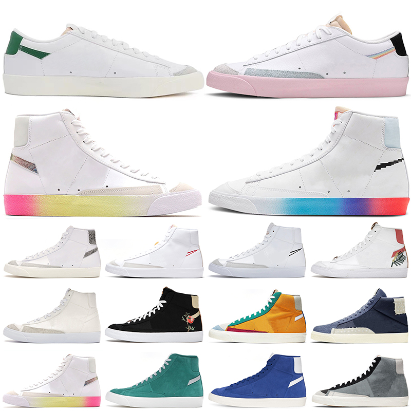 

Blazer Mid 77 casual shoes Blazers High Have A Good Game Multi Suede Dorothy Gaters Cool Grey blazes platform sneakers outdoor designer trainers, High suede deep royal blue