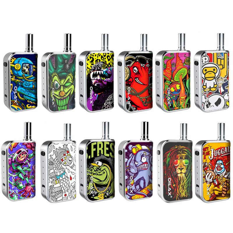 

100% Authenti Oilax Cito Pro atomizers Vape Pen 2 in 1 Starter Kit Electronic Cigarette 400mAh Variable Voltage Preheat Adjusted Battery Vol