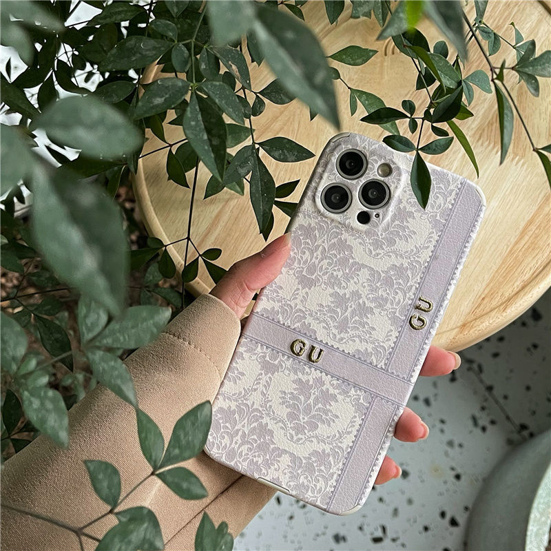 

Designer Phone Cases For IPhone 11 Pro Max 7 8 SE 8plus XR X XS XSmax 12 Pro Promax Embroidery D2109103Z