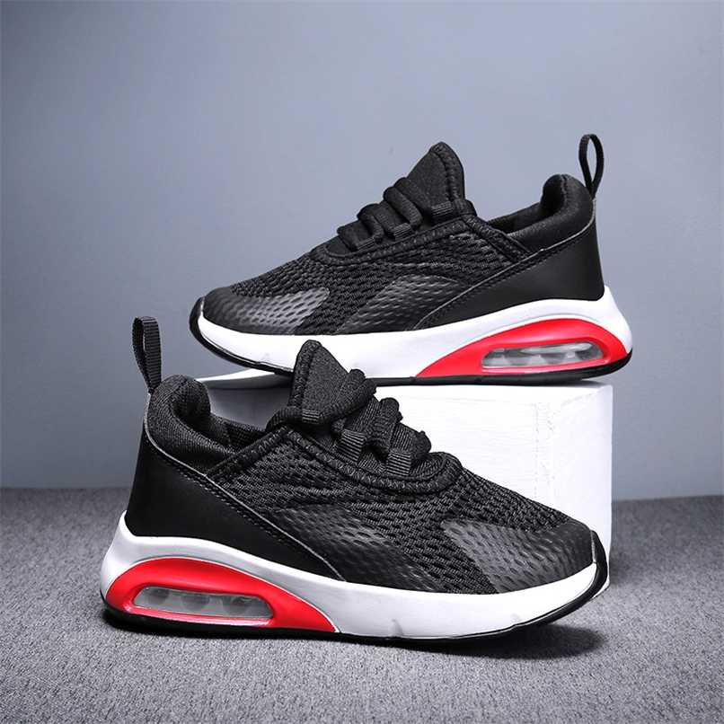 

High Quality Children's Shoes for boys Breathable Sneakers Girls Kids Sprots Shoes Boys Running Shoe Tenis Infantil 270 211022, Army green