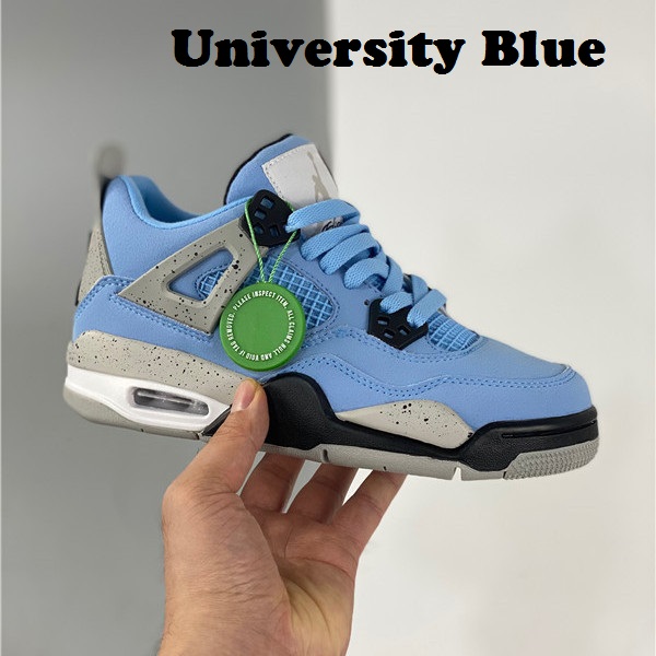 

Air Jorden Mens Basketball Shoes 4 4s Jumpman Sneakers White Oreo Sail Black Cat University Blue Fire Red Bred Court Purple Deser Moss Women