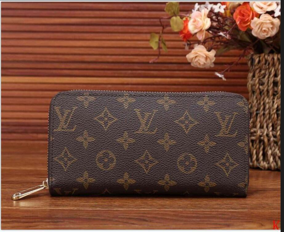 

lv LOUIS BAG VITTON Leather Bags Women Luxury Wallet Designer Zipper Wallets Fashion Men Zippy Purse Holders, Red;black