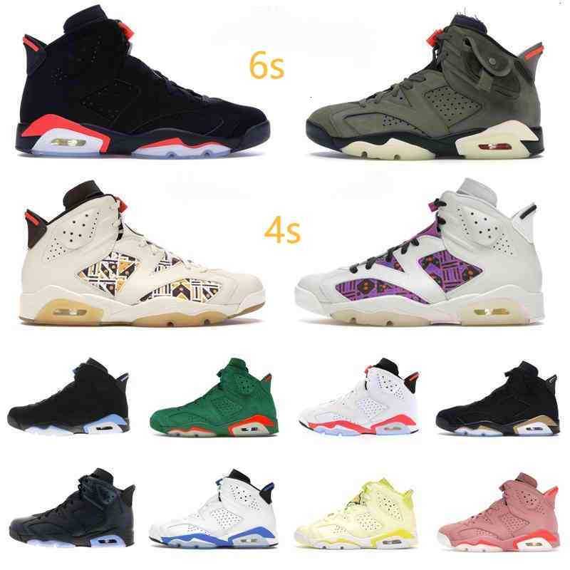 

6 6s Jumpman basketball shoes Sail Brown Black Infrared 23 White Sport Blue UNC Hare women mens trainers outdoors sports sneakers Nakeskin Jordan Retros, Infrared white