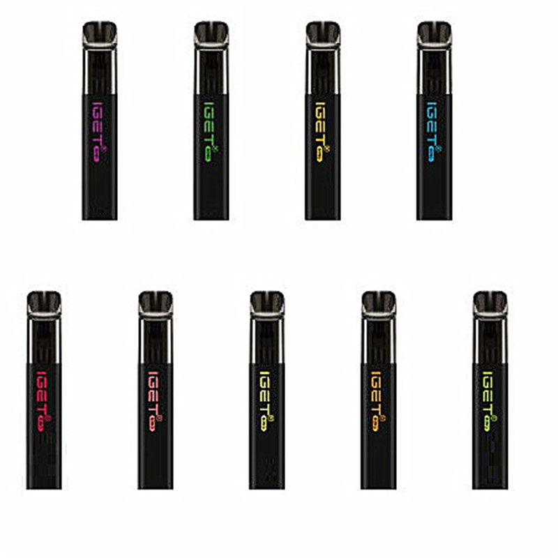 

Iget King Disposable Cigarette Pod E-cigarette Device Kit 2600 Puffs 8.5ml Cartridge Vape Pen 9 Colors for Choose