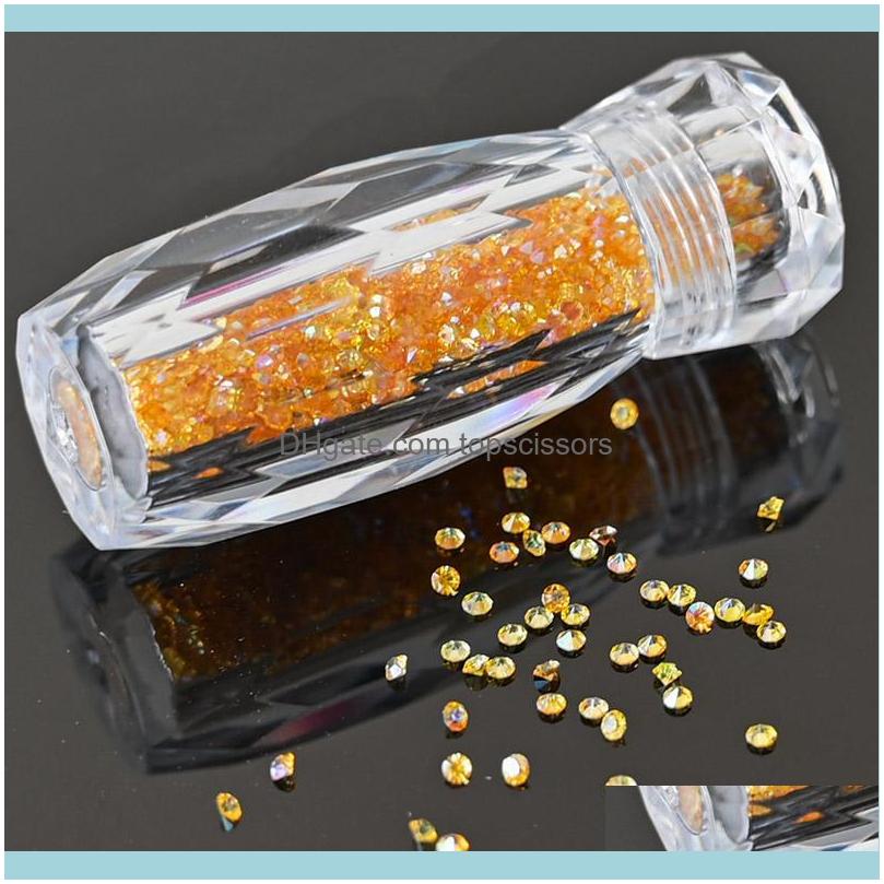 

Nail Salon Health & Beautynail Art Decorations 1Bottle 1.2-1.4Mm Mini Diamond Beads Aessories Crystal 3D Caviar Rhinestones Micro Colorful M